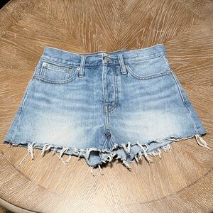 Madewell Light Relaxed Denim Shorts